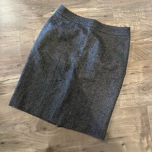 Brooks Brothers 346 Woman’s Wool Pencil Skirt Brown Tweed Size 4P